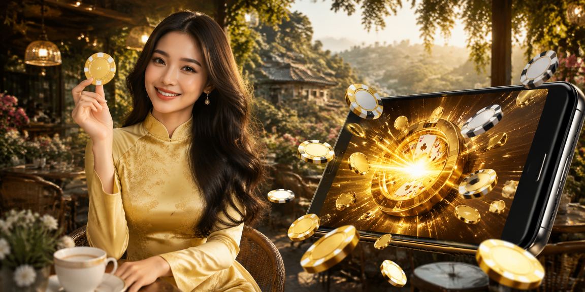 Trò chơi bài tại Đà Lạt với trang phục áo dài truyền thống trong không gian lãng mạn